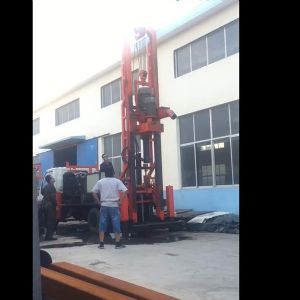 2017山東濰坊宏達(dá)鉆機(jī)車載反循環(huán)多功能一體機(jī)