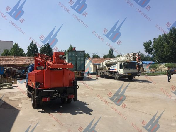 Z-WC400A全液壓車(chē)載遙控氣動(dòng)鉆機(jī)