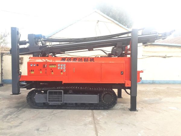 Z-WC500全液壓履帶遙控氣動(dòng)工藝鉆機(jī)